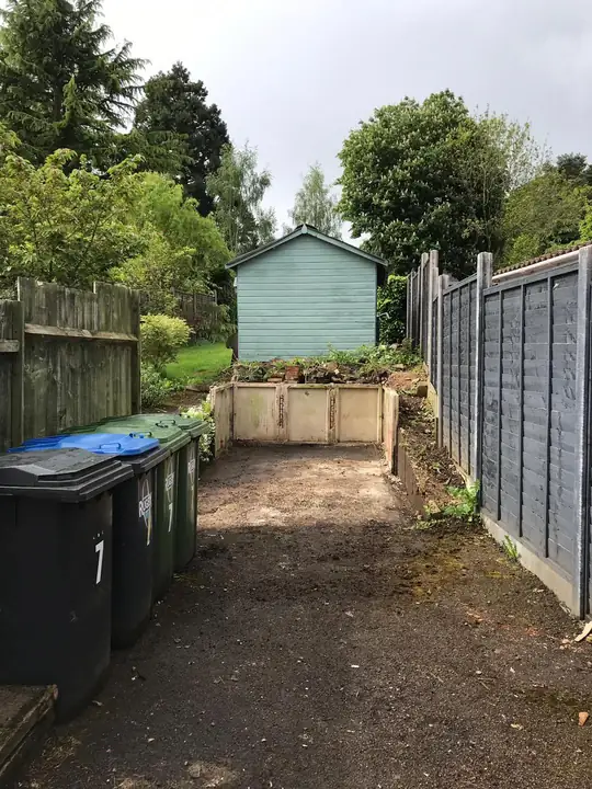Site cleared after removal