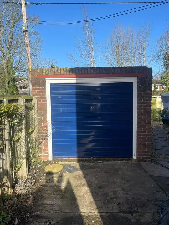 Garage before removal