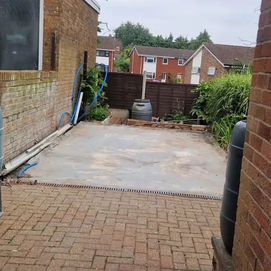 Site cleared after removal
