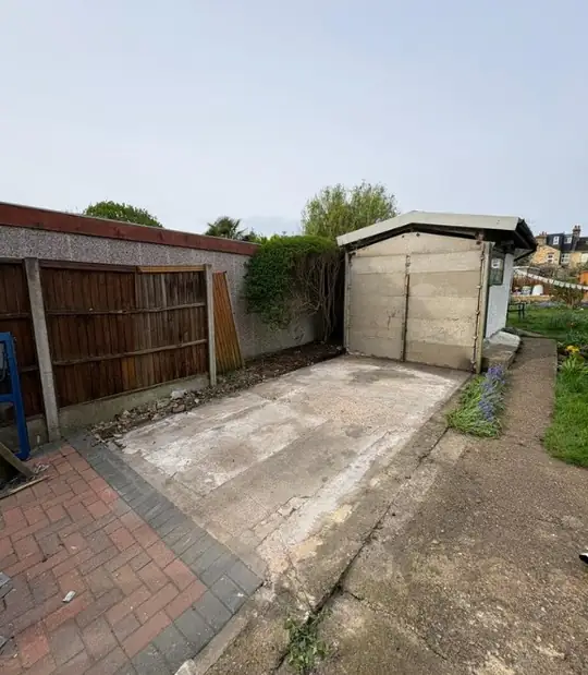 Site cleared after removal
