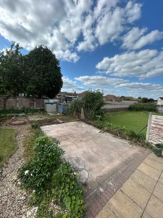 Site cleared after removal