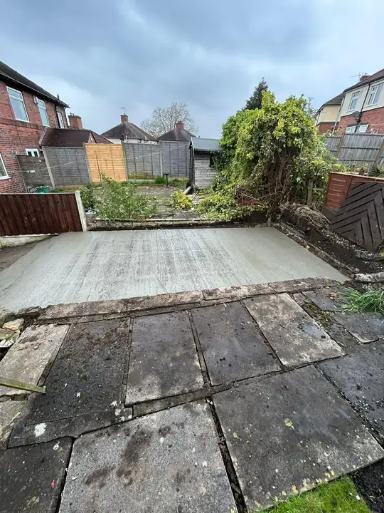 Site cleared after removal