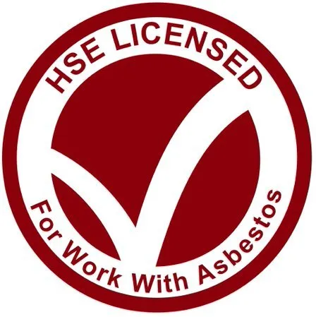 HSE licensed for work with asbestos